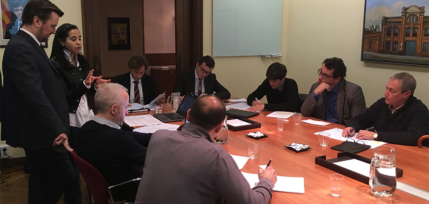 Reunión de trabajo en PIMEC sobre Programas europeos de Innovación en Eficiencia energética y Constr