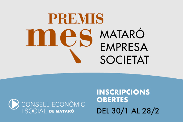 PIMEC col·labora a la 2a edició dels Premis Més MATARÓ EMPRESA SOCIETAT