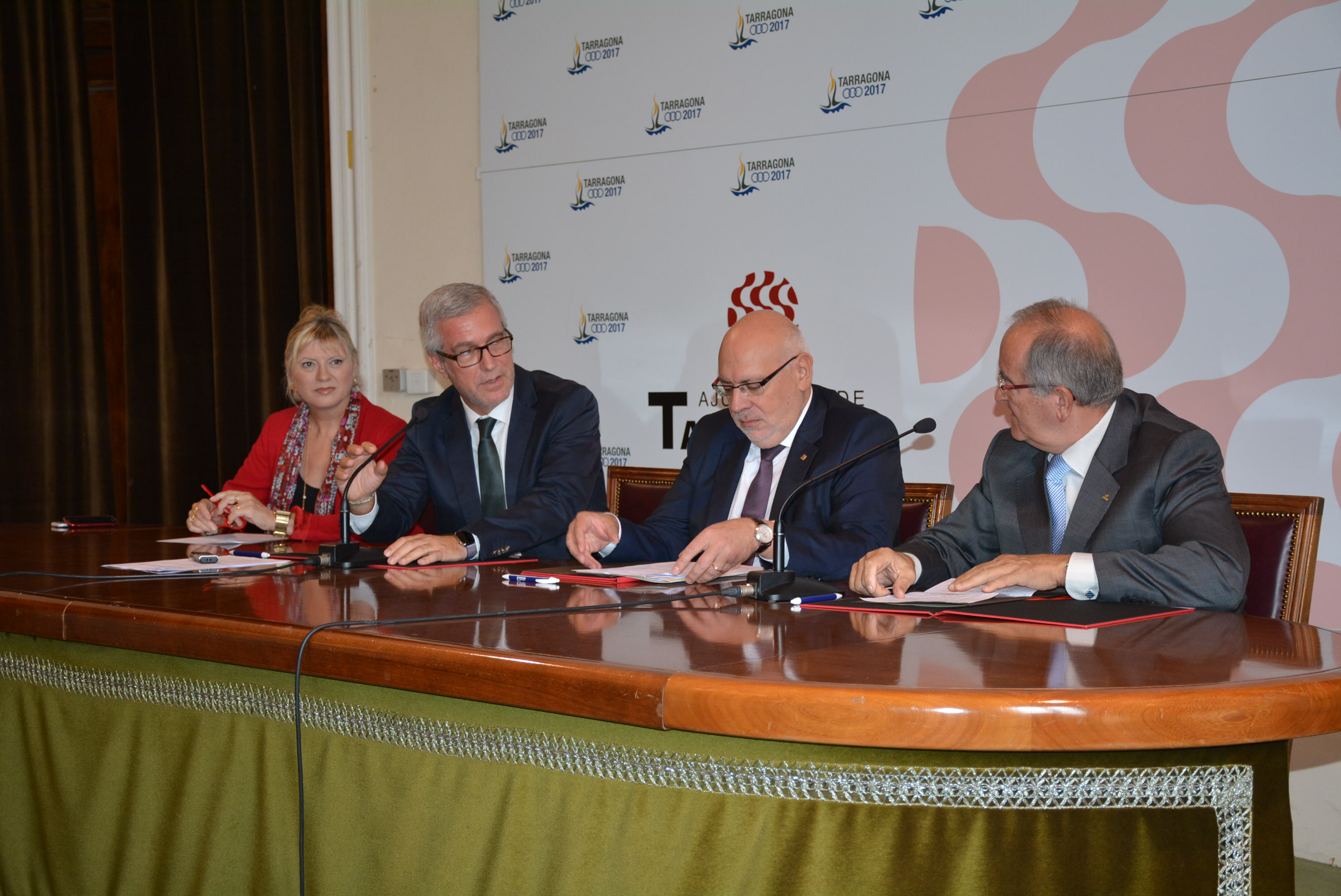La Generalitat, l'Ajuntament de Tarragona, PIMEC i la Fundació Tarragona 2017 signen un conveni de c