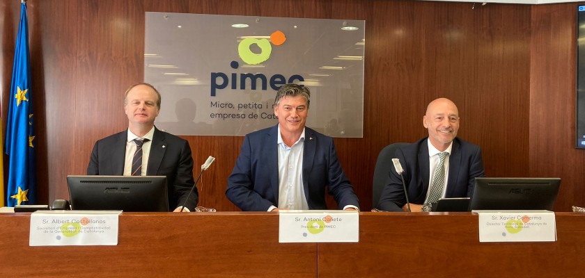 PIMEC constata que el VAB de l’economia catalana va caure un 12,2% l’any 2020, marcat pels efectes d