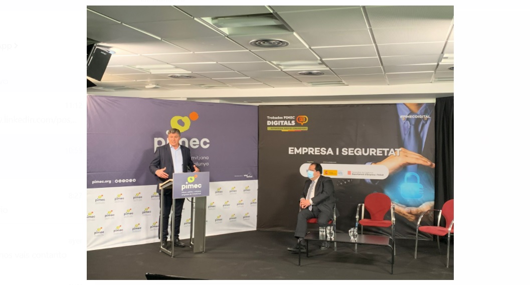 PIMEC assumeix el compromís de cooperar amb administracions, cossos de seguretat, gremis i professio