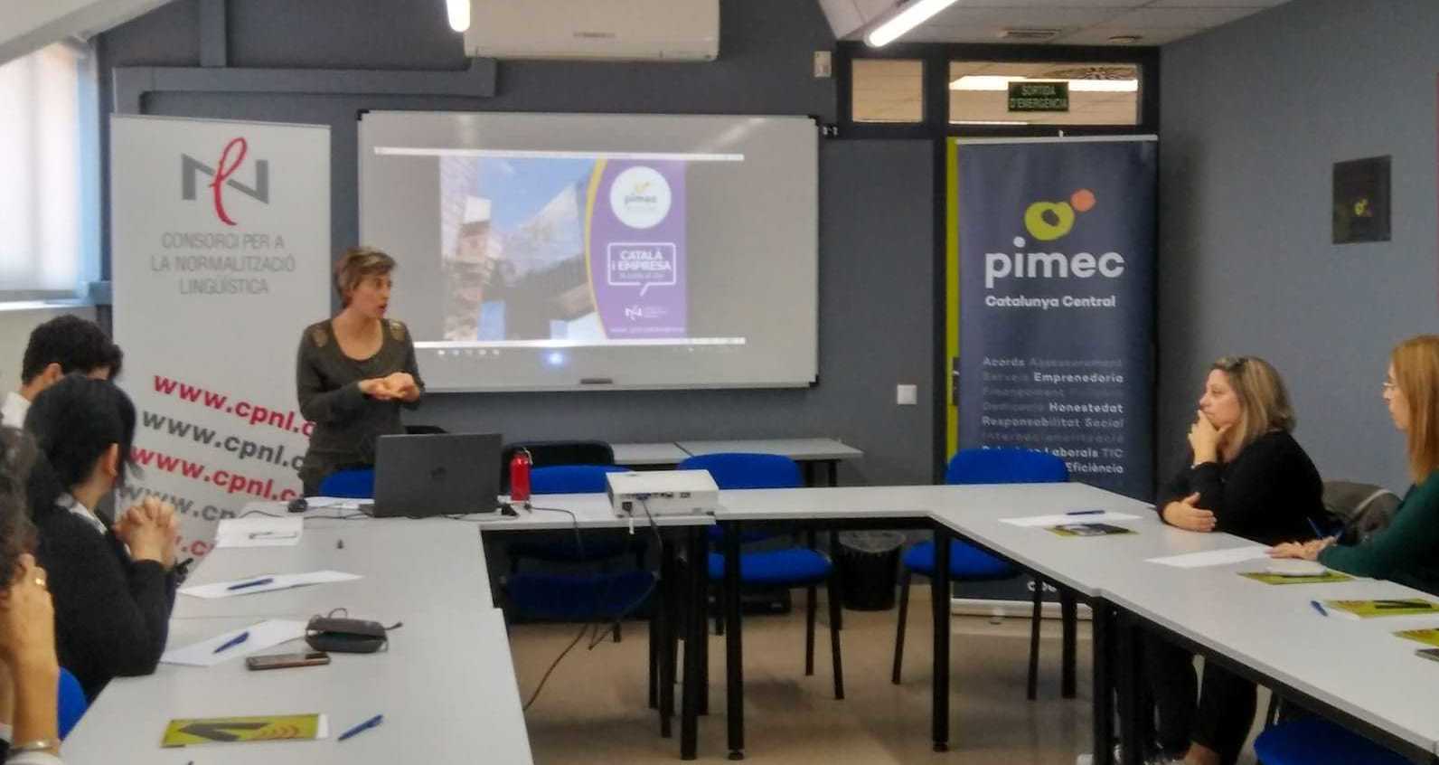 Una desena d'empresaris participen en una jornada sobre comunicació impulsada per PIMEC Catalunya Ce