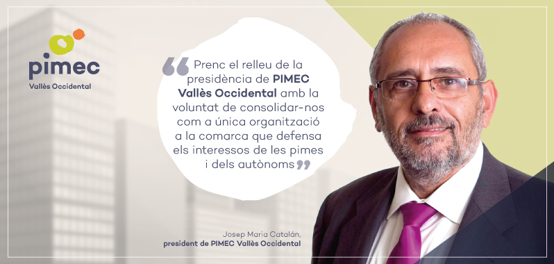 Josep Maria Catalán, nou president de PIMEC Vallès Occidental