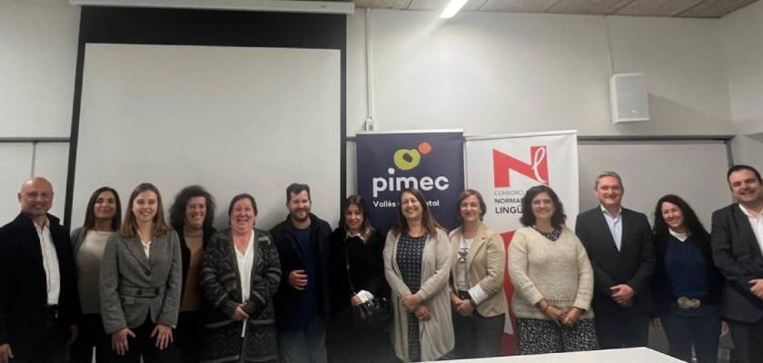 La Fundació PIMEC impulsa l’ús del català entre les pimes del Vallès Occidental 