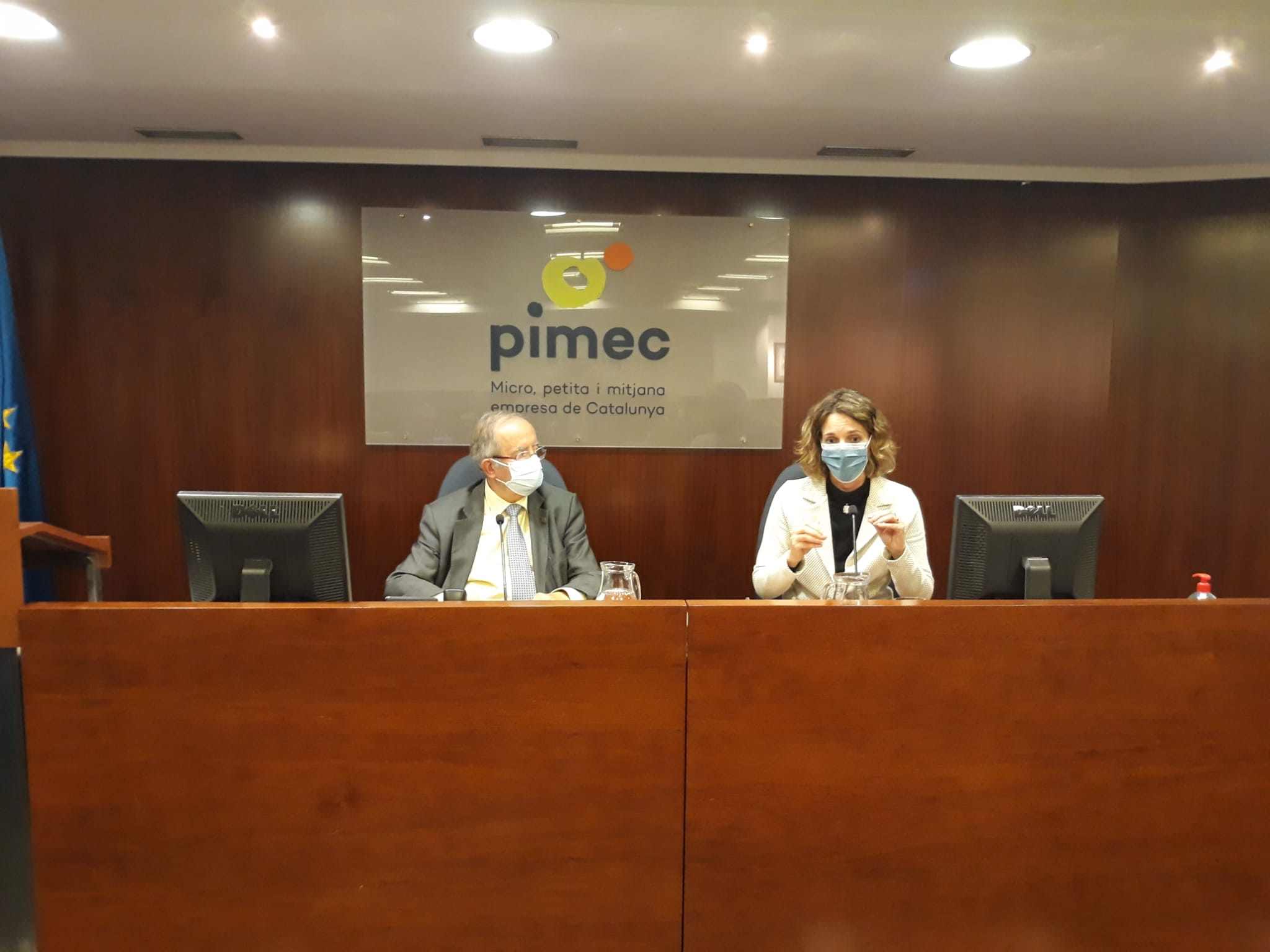 Àngels Chacón visita el Comitè Executiu de PIMEC