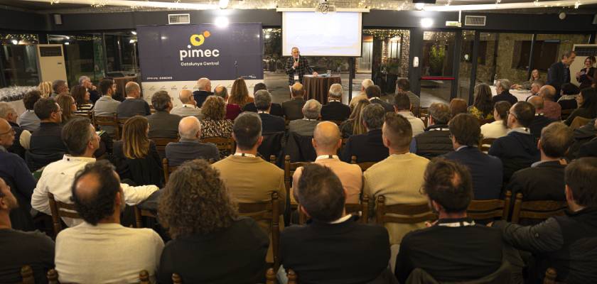 PIMEC Catalunya Central reuneix més de 140 empresaris del territori en una trobada empresarial de ne