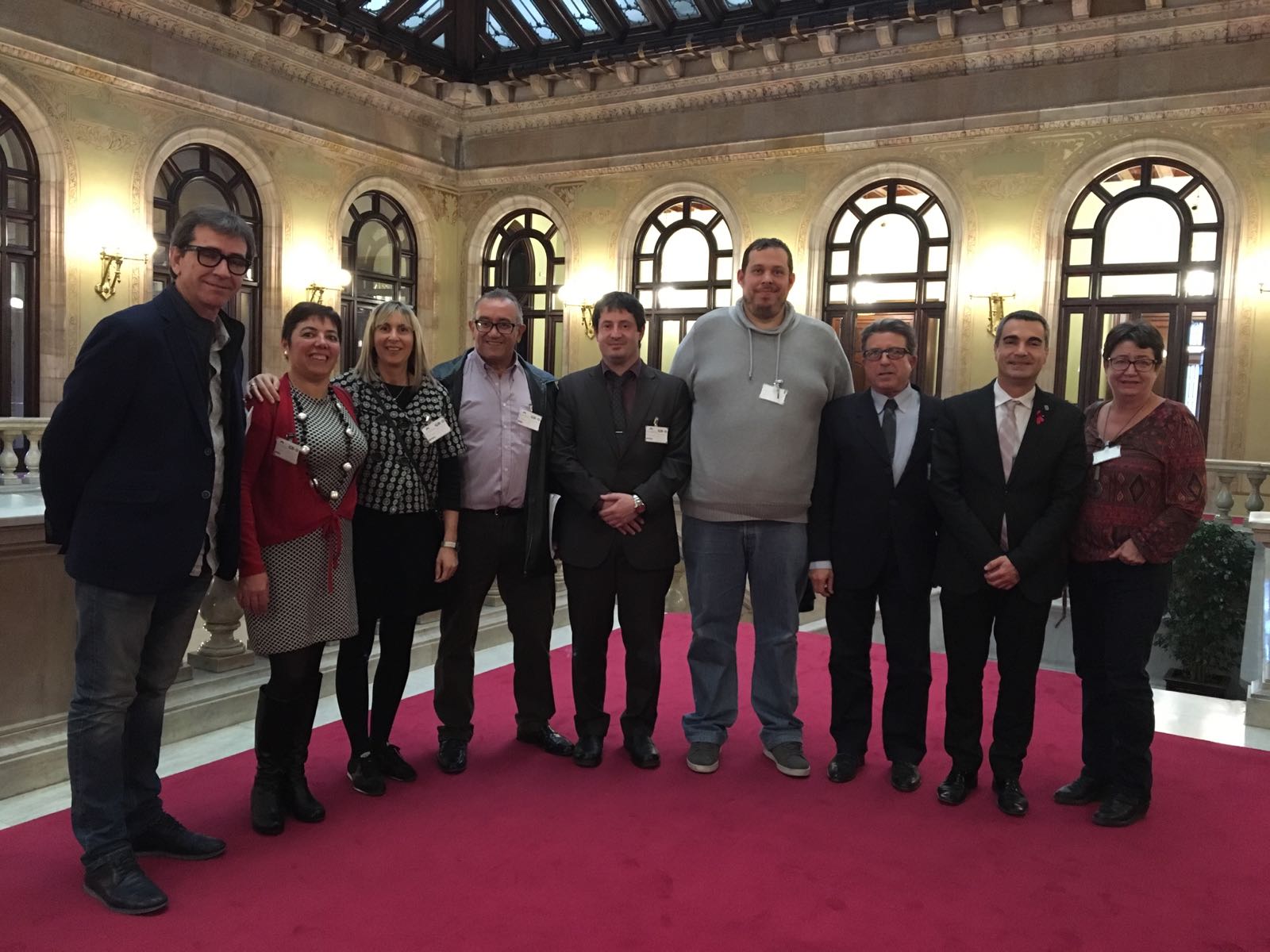 PIMEComerç Baix Llobregat es reuneix amb el diputat de Junts pel Sí Joan Ramon Casals per abordar te