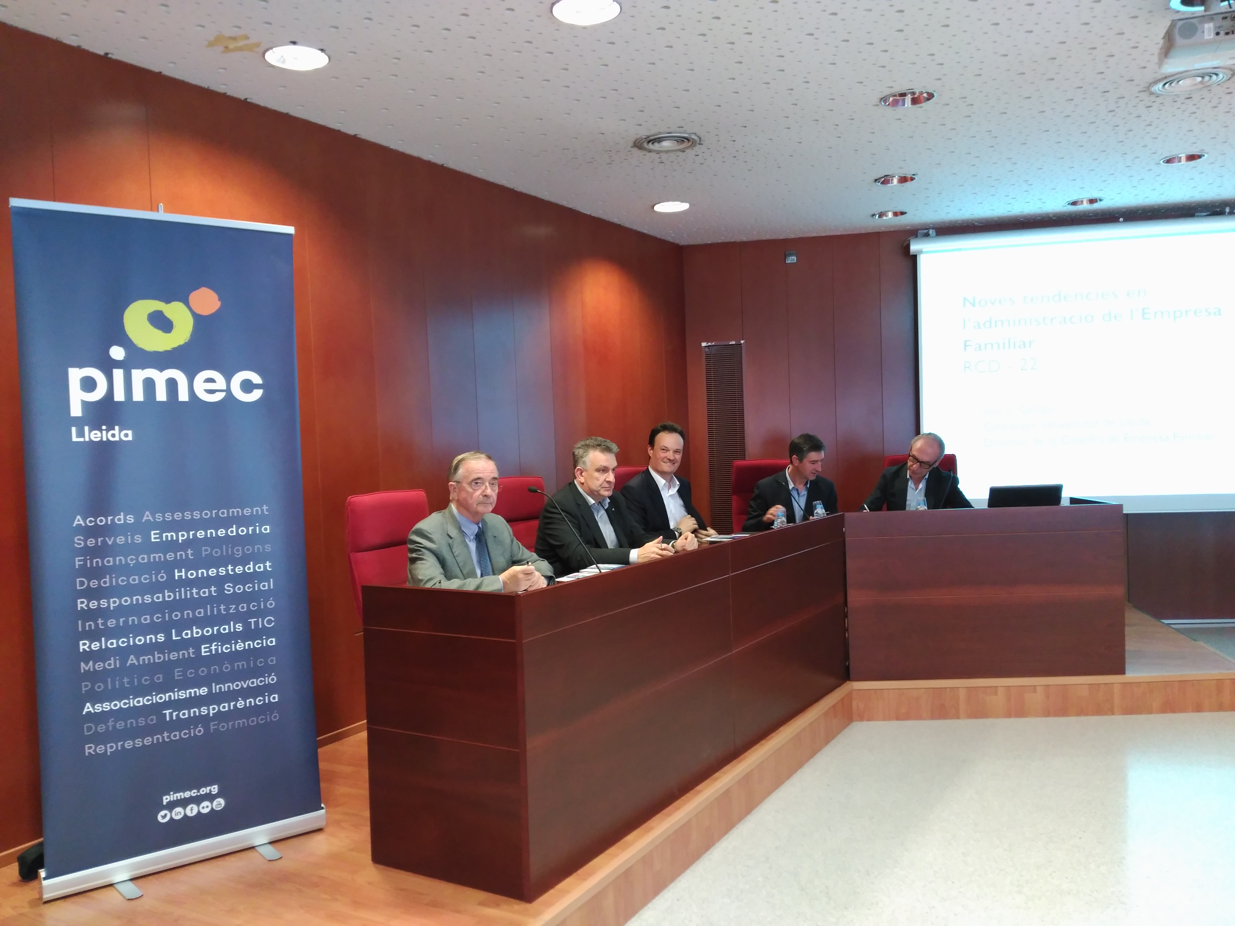 ACCID, PIMEC Lleida i la Universitat de Lleida organitzen una jornada sobre l’empresa familiar