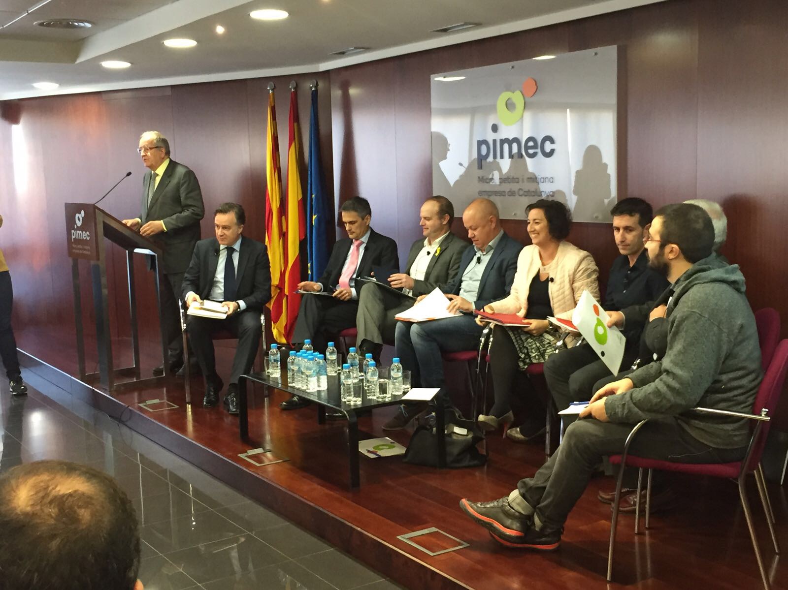 PIMEC debat amb els representats econòmics de les diferents candidatures les propostes de les pimes