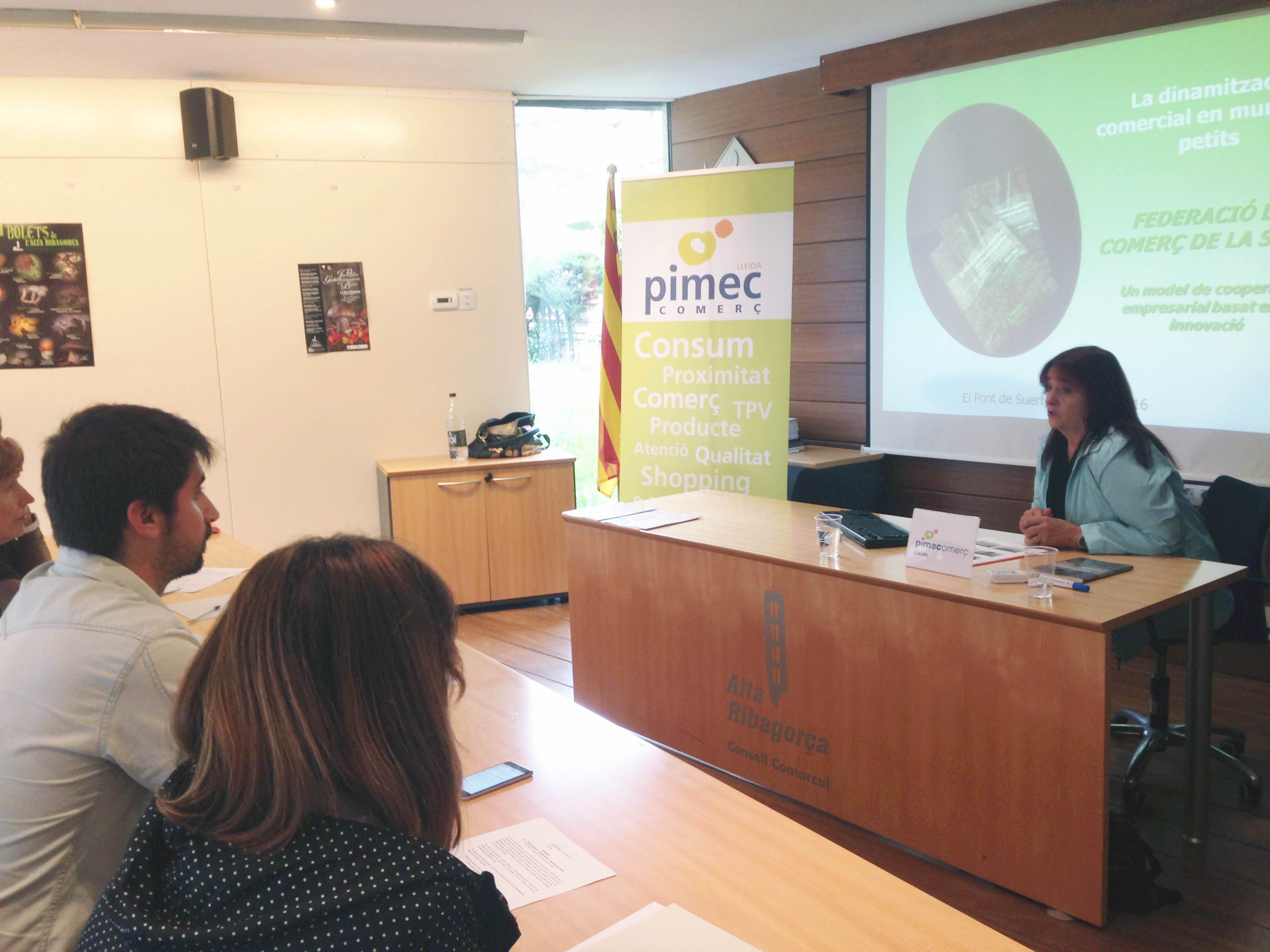 PIMEComerç inicia un cicle de seminaris per reactivar el comerç de l'Alta Ribagorça