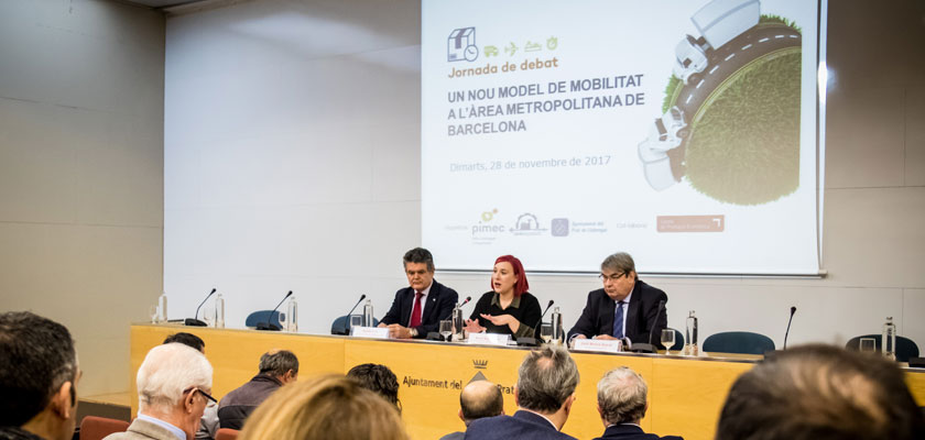 Els empresaris del Baix Llobregat debaten sobre el nou model de mobilitat a l’Àrea Metropolitana