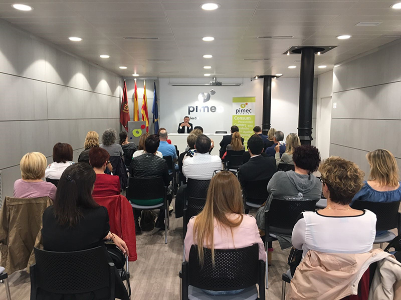 Èxit d'assistència a la jornada sobre RGPD de PIMEComerç Lleida