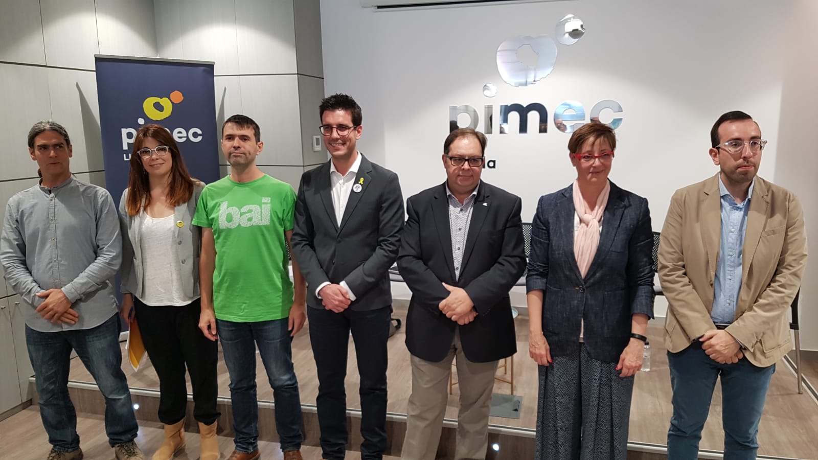 PIMEComerç Lleida presenta les seves propostes de comerç en un debat amb els partits polítics amb mo