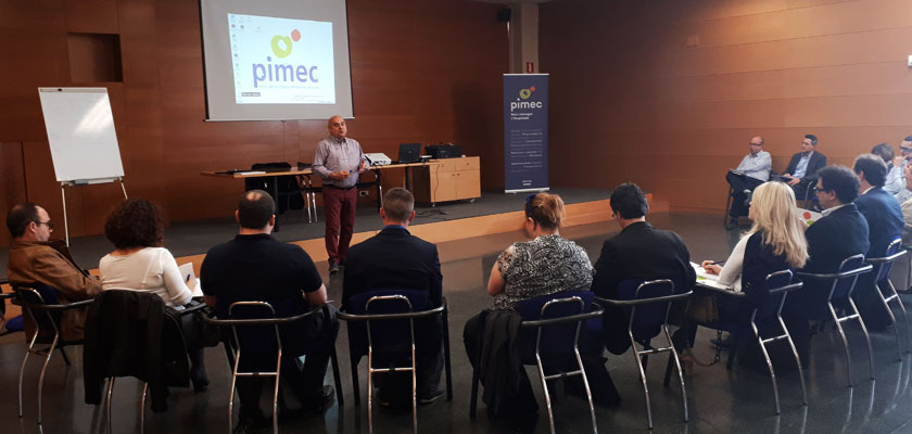 Vint empreses participen en el networking impulsat per PIMEC a Sant Feliu de Llobregat