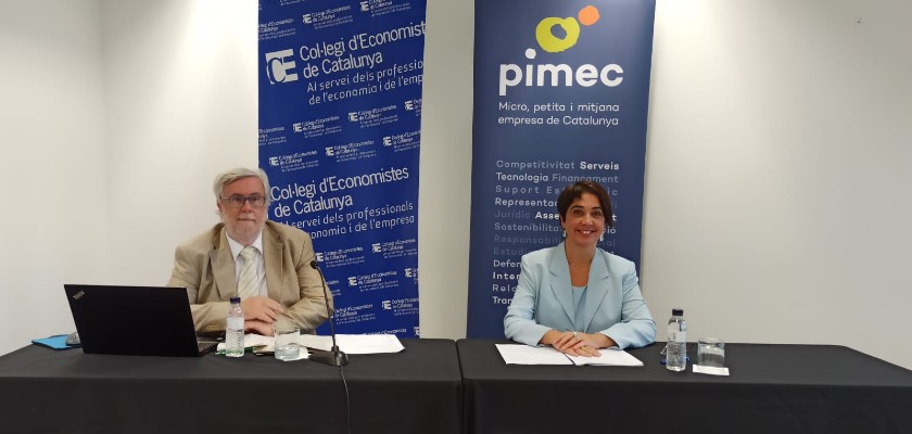 El Col·legi d’Economistes de Catalunya i PIMEC reclamen la necessitat de promoure un ecosistema de s