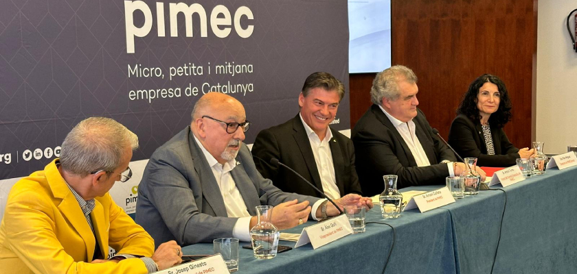 PIMEC nomena Antoni Torres president de Comerç i Àlex Goñi president de Barcelona ciutat per reforça