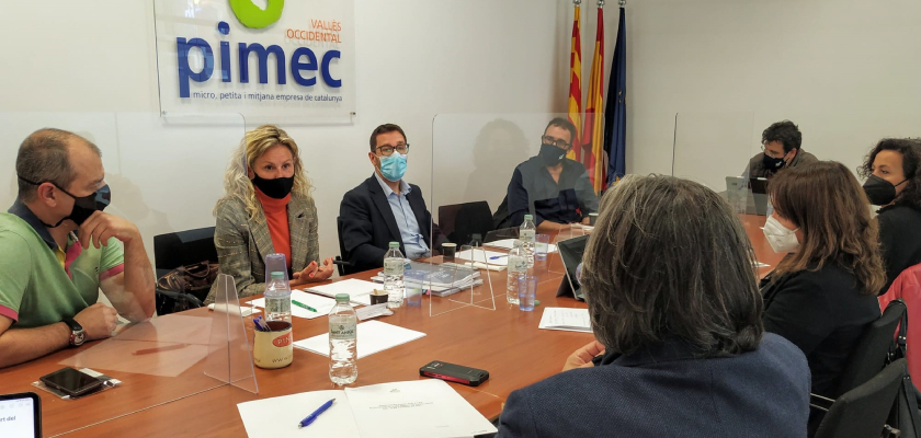 PIMEC Vallès Occidental transmet a PSC la preocupació de què els Fons Next Generation EU arribin al 