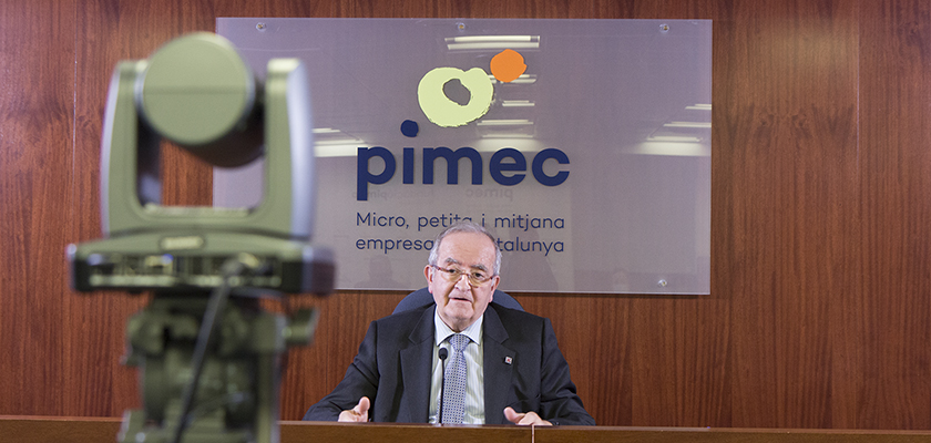 Josep González deixa el càrrec de president de PIMEC i la Junta Directiva de l’entitat aprova la con