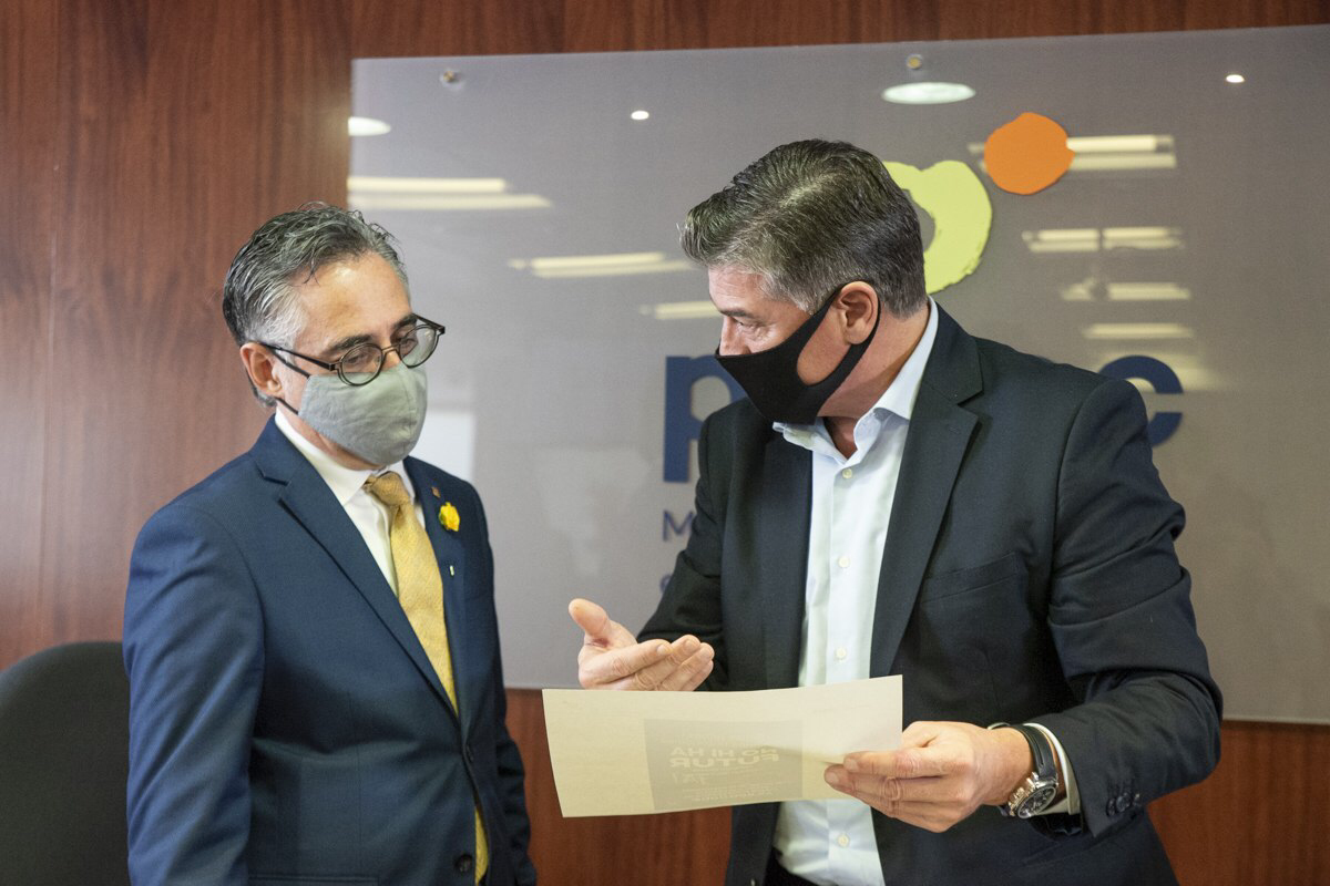 PIMEC presenta amb el conseller d’Empresa i Coneixement un pla per salvar empreses pels efectes de l