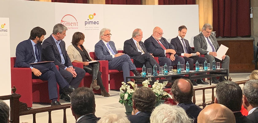 Foment del Treball i PIMEC presenten el manifest ‘A favor del progrés de Catalunya’