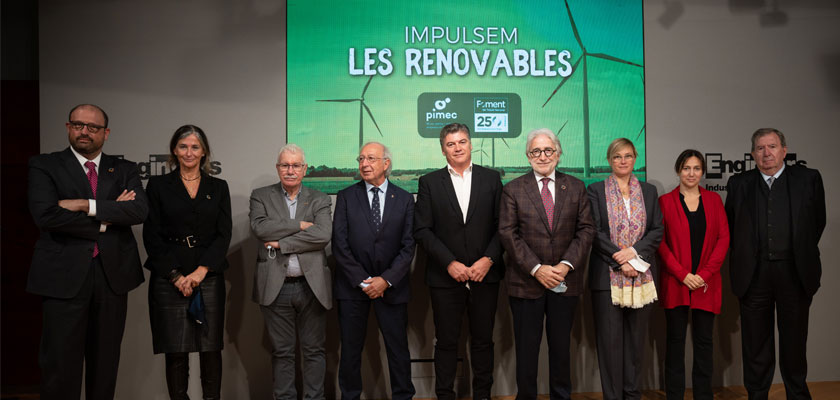 Foment i PIMEC reclamen l’impuls de les energies renovables per assolir els reptes de la transició e