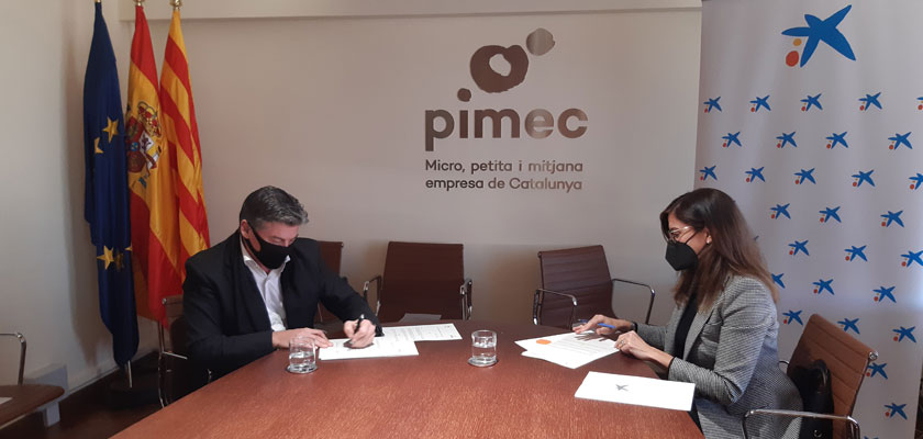 PIMEC i CaixaBank refermen la seva col·laboració per seguir impulsant la competitivitat tecnològica 
