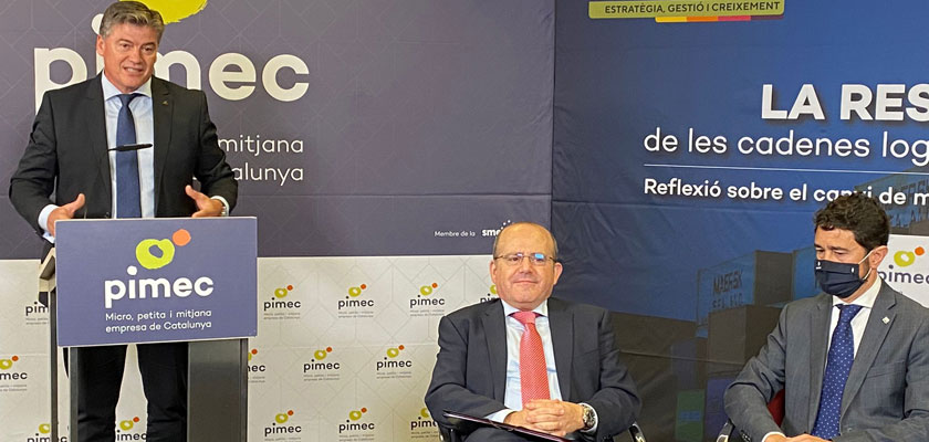 PIMEC defensa agilitzar, flexibilitzar i regionalitzar les cadenes de subministrament per assolir mé