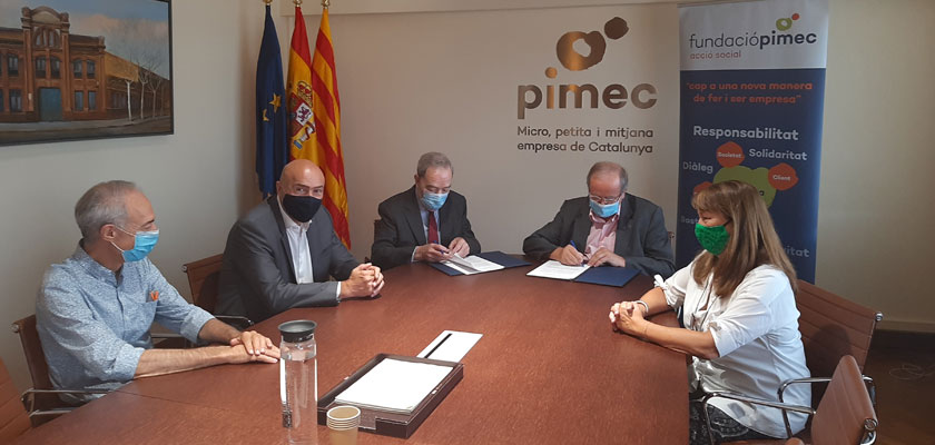 La Fundació PIMEC i UNICEF Comitè Catalunya acorden treballar conjuntament per promoure els ODS entr