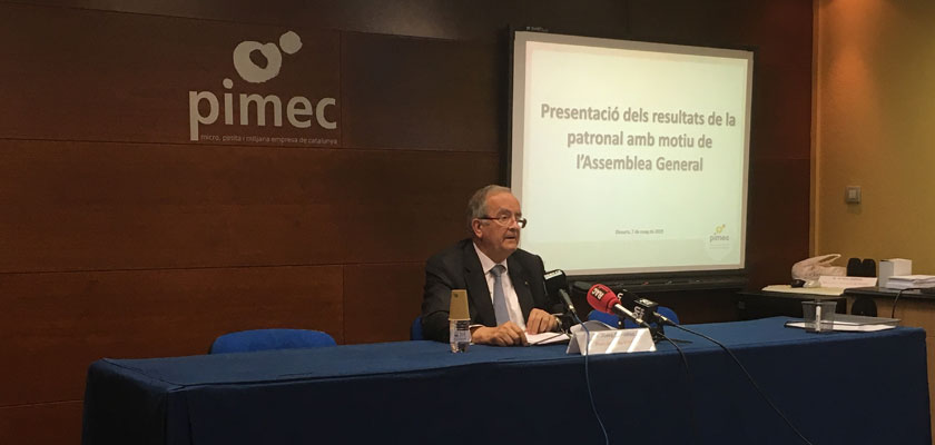 PIMEC tanca 2018 superant el mig milió de beneficis i amb més de 15 milions d’ingressos 