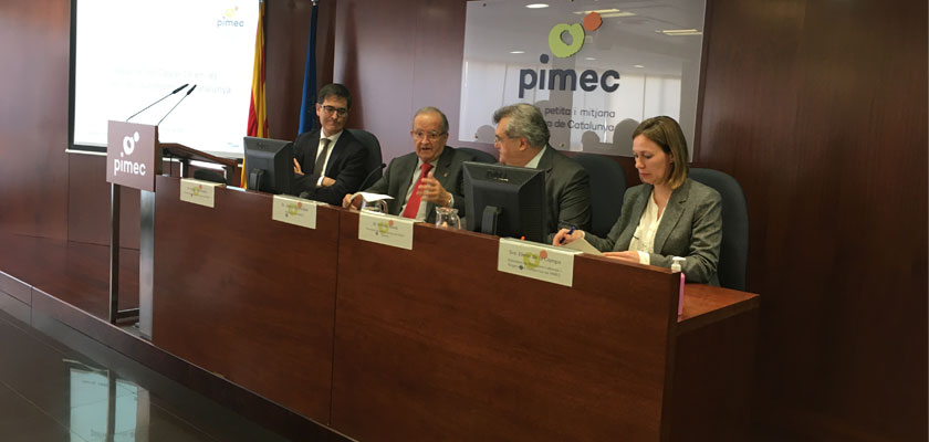 PIMEC constata que prop d’un 35% de les pimes i autònoms de Catalunya està patint algun tipus d’afec