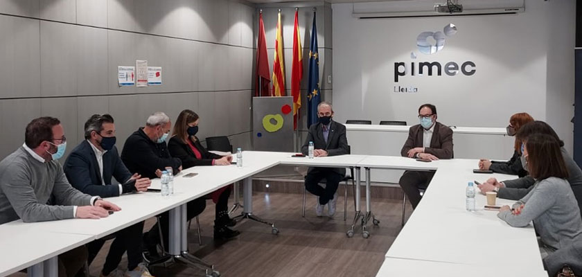 PIMEC Lleida constata la preocupació de les pimes del territori per la pujada dels costos empresaria