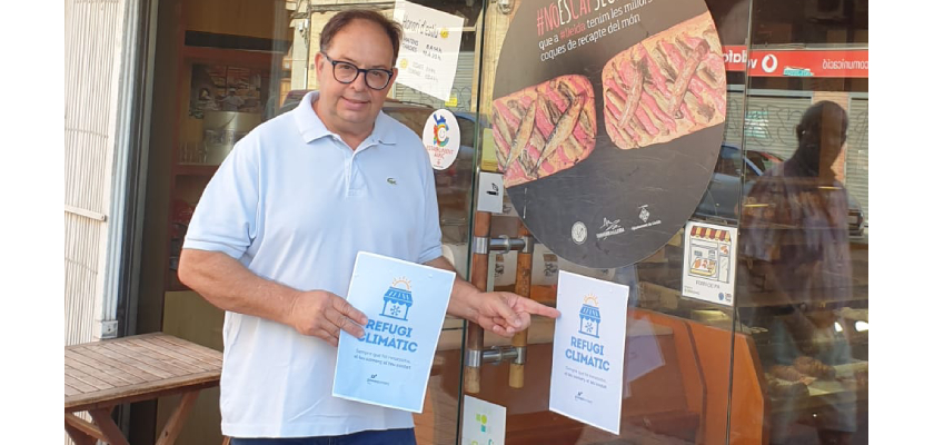 PIMEComerç Lleida promou els comerços com a refugis climàtics per fer front a l’onada de calor