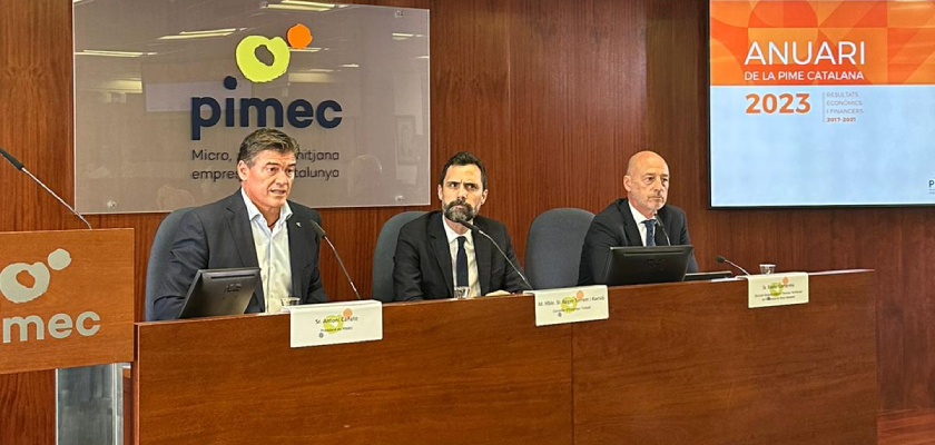 PIMEC alerta que un 25% de les empreses catalanes tenen un endeutament de gairebé el 80% del seu pas