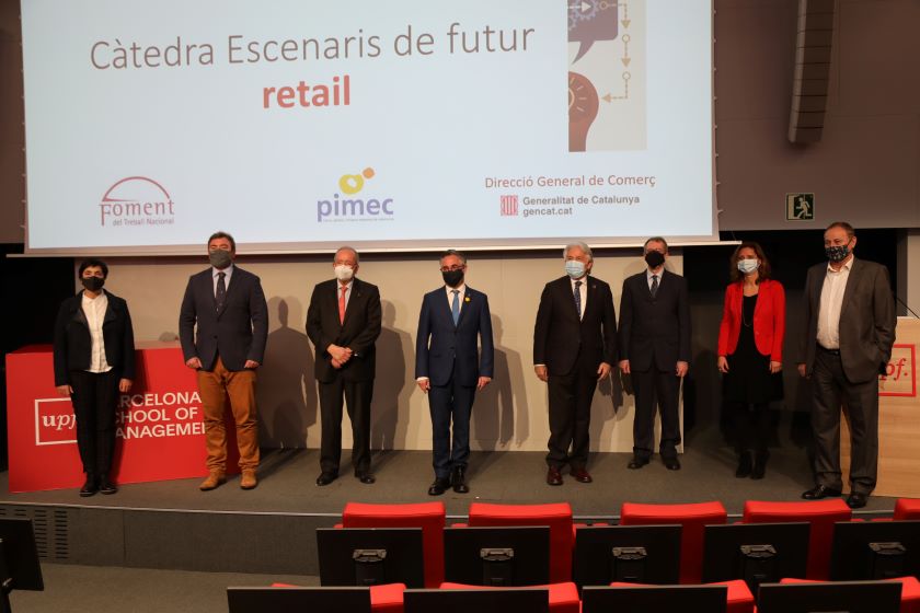 La UPF-BSM signa la primera càtedra a Catalunya en acord amb PIMEC, Foment i la Conselleria d’Empres