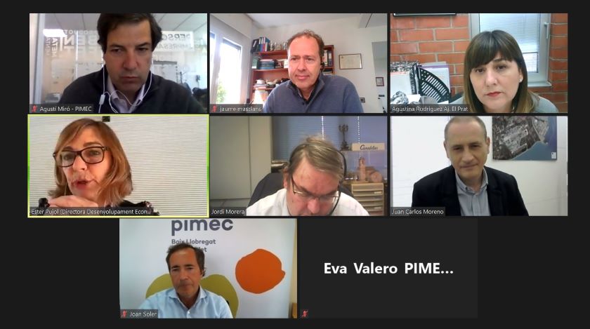 PIMEC Baix Llobregat L’Hospitalet trasllada a l’Ajuntament d’El Prat les necessitats de les pimes de