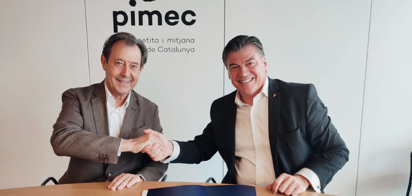 El Col·legi d’Arquitectura Tècnica de Barcelona s’integra a PIMEC com a soci col·lectiu de la patron