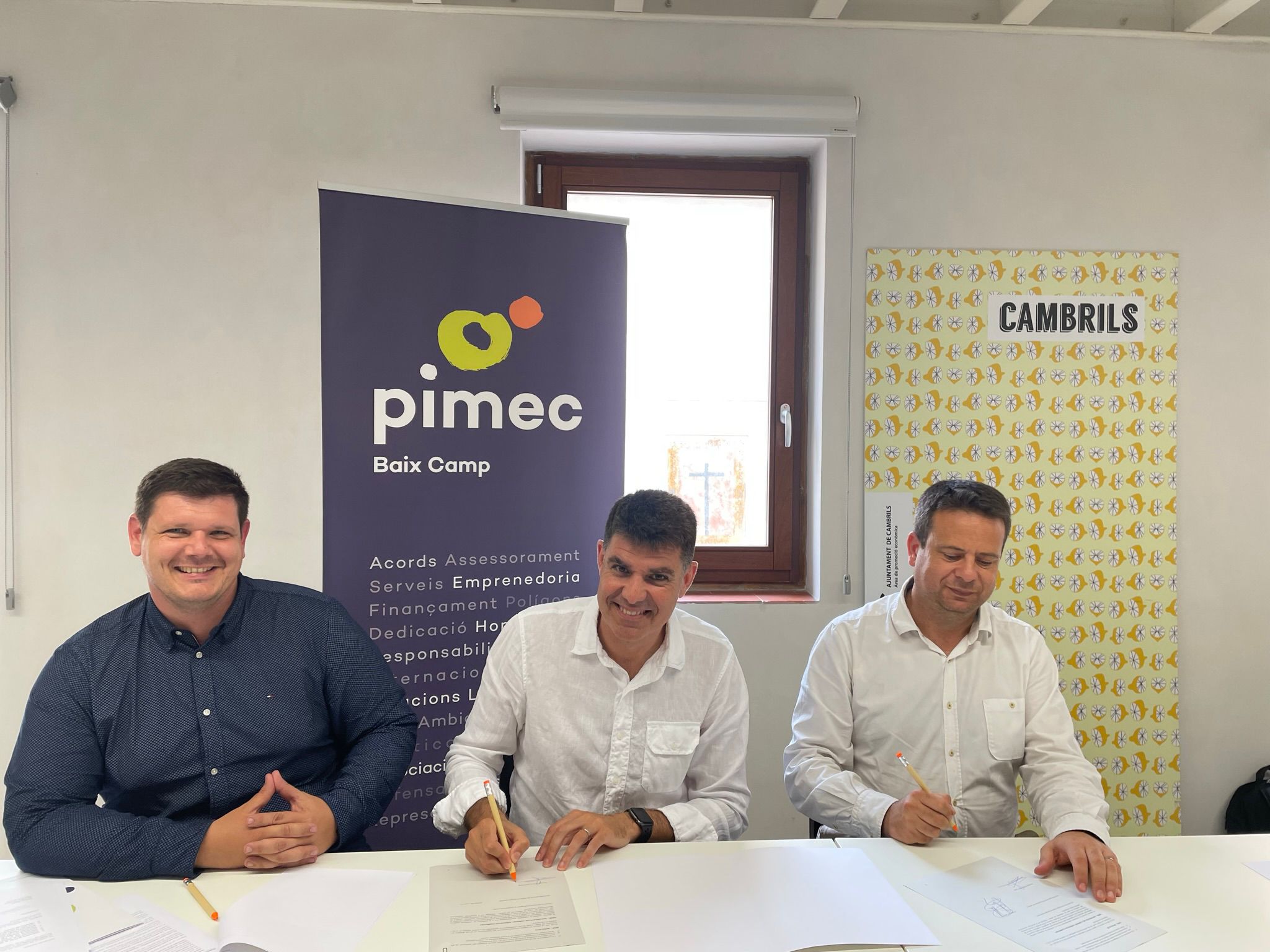 L’Ajuntament de Cambrils i PIMEC Baix Camp fomenten l’emprenedoria i la competitivitat empresarial d